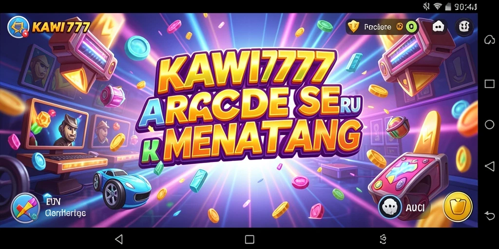 Tampilan antarmuka menarik KAWI777 dengan gameplay seru.